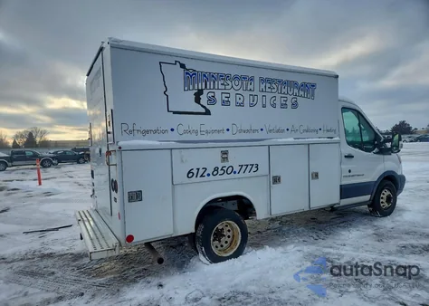 2016 Ford Transit T-350 Hd из США, поврежденный, VIN 1FDBF6PM4GKB18825